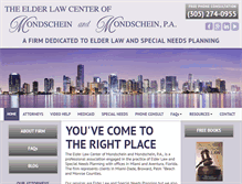 Tablet Screenshot of miamieldercarelawyers.com